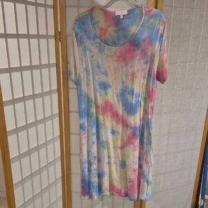 Tie-Dye Women's Dress